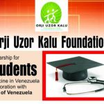 Orji Uzor Kalu Foundation Scholarship Programme 2021 to Study in Venezuela