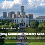 Developing Solutions Masters Scholarships at University of Nottingham 2022/2023