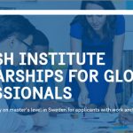Swedish Institute Scholarships for for International Students